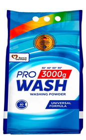 PRO WASH Порошок для прання універсальний 3000г